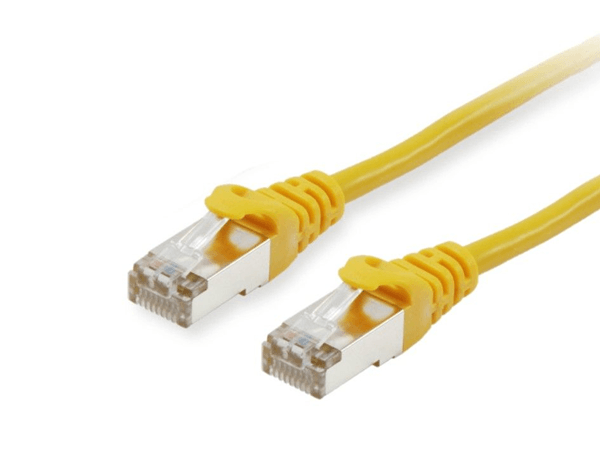 LATIGUILLO APANTALLADO S/FTP CATEGORIA 6 LIBRE HALOGENOS 10M COLOR AMARILLO EQUIP P/N 605566