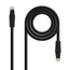 Nanocable---CABLE-RED-LATIGUI-LSZH-CAT.6A-UTP-AWG24-NEGRO-25CM