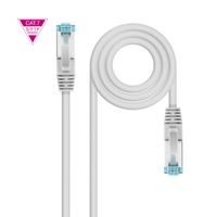 Miniatura 2 de LATIGUILLO/CABLE RED NANO CABLE CAT.7 RJ45 LSZH SFTP PIMF AWG26 50CM BLANCO