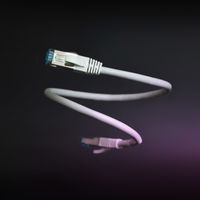 Miniatura 5 de LATIGUILLO/CABLE RED NANO CABLE CAT.7 RJ45 LSZH SFTP PIMF AWG26 50CM BLANCO