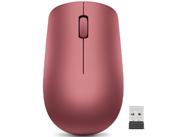 raton lenovo wireless 530 cherry red