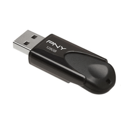 PNY ATTACHE 4 USB2.0 128GB READ 25MB/S WRITE 8MB /S