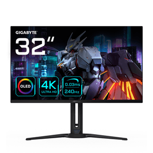 MONITOR-GIGABYTE-32--AORUS-FO32U2OLED3840X2160--UHD-0.18PP15M-1003MS240HZ2HDMI-1DP-3USB3.2-1TYPE-CALTAVOCES