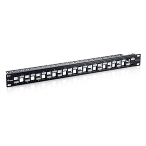 PATCH-PANEL-VACIO-CAT.6-A-24-PUERTOS-KEYSTONE-APANTALLADO