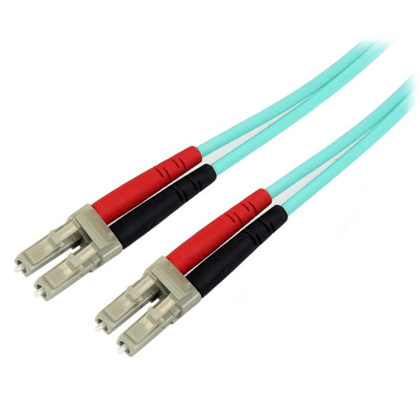 CABLE FIBRA PATCH 10GB LC A LC MULTIMOD 50/125 DUPLEX 5M AQ UA
