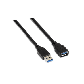 Aisens---Cable-Usb-3.0-Tipo-A-M-A-H-Negro-1M