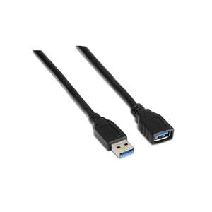 Aisens---Cable-Usb-3.0-Tipo-A-M-A-H-Negro-1M