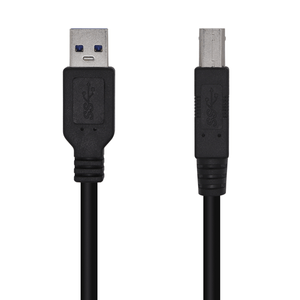 AISENS-Cable-USB-3.0-Impresora-Tipo-A-M-B-M-Negro-2.0m