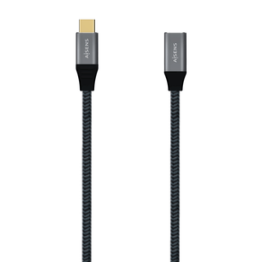 AISENS---CABLE-USB-3.2-GEN2x2-ALUMINIO-20GBPS-5A-100W-TIPO-USB-C-M-USB-C-H-GRIS-1M