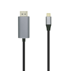 AISENS-Cable-conversor-USB-C-a-Displayport-4K-60HZ-0.8m-Negro