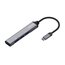 Aisens---Hub-Usb-3.1-Usb-C-Usb-C-M-4Xtipo-A-H-Gris-10Cm