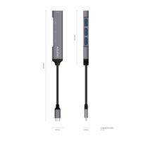 Miniatura 5 de Aisens - Hub Usb 3.1 Usb-C, Usb-C/M-4Xtipo A/H, Gris, 10Cm