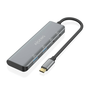 HUB-AISENS-USB-3.2-GEN1-5G-USB-C-USB-C-M-2XUSB-C-H-2XUSB-A-H-15CM
