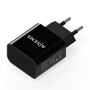 Aisens---Cargador-Usb-C-Pd3.0-1-Puerto-1Xusb-C-20W-Negro