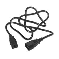 Miniatura 4 de AISENS A132-0171 cable de transmisión Negro 1,5 m C13 acoplador C14 acoplador