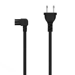 AISENS-Cable-Alimentacion-Acodado-Forma-8-CEE7-16-M-C7-H-Negro-3.0M