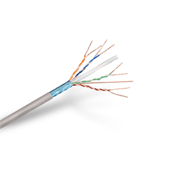 Aisens Cable De Red Rj45 Cat.6 Ftp Rígido Awg24 Gris 305M