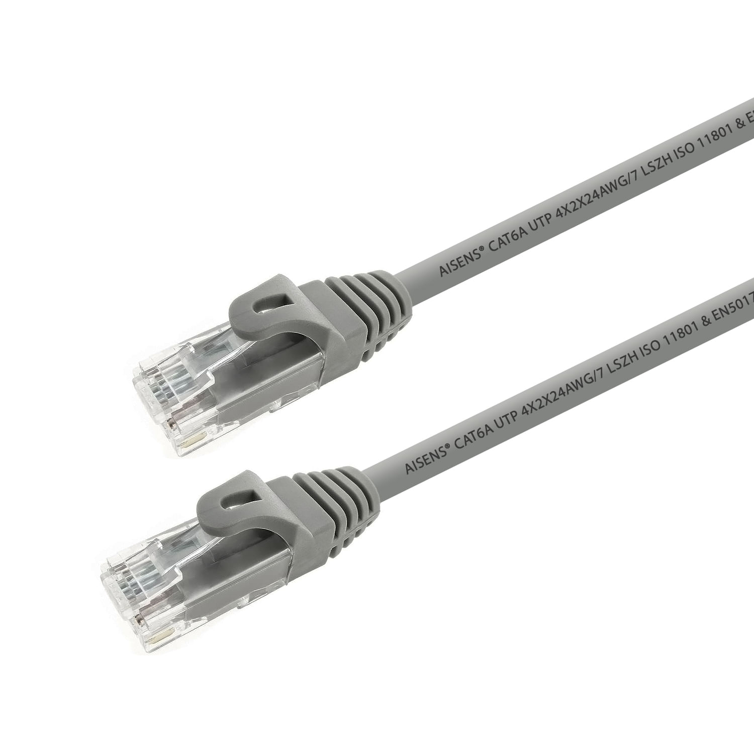 latiguillo aisens rj45 utp cat6a 10m gris a145-0330