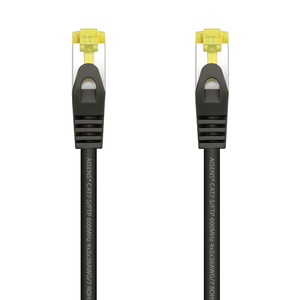 AISENS-Cable-De-Red-Latiguillo-RJ45-LSZH-Cat.7-600-MHz-S-FTP-PIMF-AWG26-Negro-25-cm