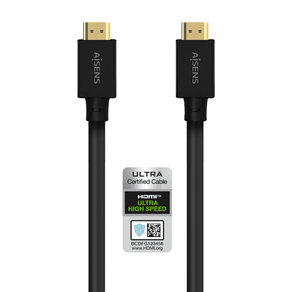 AISENS-Cable-HDMI-V2.1-Ultra-Alta-Velocidad---Hec-8K-60Hz-48Gbps-A-M-A-M-Negro-5.0M