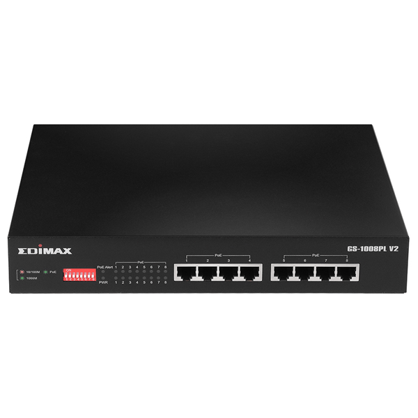 edimax gs-1008pl v2 switch 8xgbe poe+