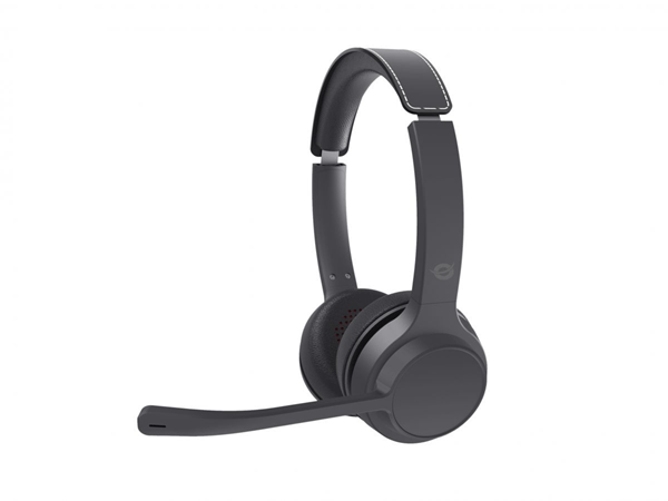 headset bluetooth conceptronic polona04b carga usb-c cancelacion de ruido manos libres bat. 40h