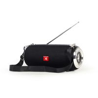 Miniatura 4 de ALTAVOZ PORTATIL GEMBIRD SPK-BT-17 COM RADIO FM 2X5W RMS BLUETOOTH NEGRO