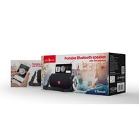 Miniatura 6 de ALTAVOZ PORTATIL GEMBIRD SPK-BT-17 COM RADIO FM 2X5W RMS BLUETOOTH NEGRO