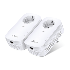 KIT-2-ADAPTADOR-DE-HOMEPLUG-ETHERNET-TPLINK-1200MBPS-1-PUERTO-10-100-1000-CON-ENCHUFE