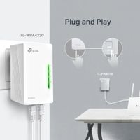 Miniatura 7 de POWERLINE WIFI TP-LINK AV600 300 MBPS 2 PUERTOS