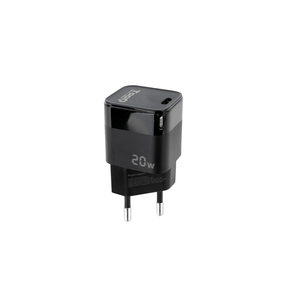 CARGADOR-PARED-USB-C-PD-20W-NEGRO