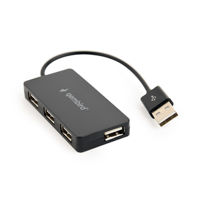 HUB-USB-GEMBIRD-2.0-4-PUERTOS-NEGRO