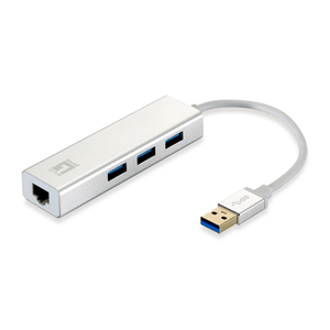 TARJETA-DE-RED-10-100-1000-LEVELONE-USB-0503-USB---HUB-USB3.0