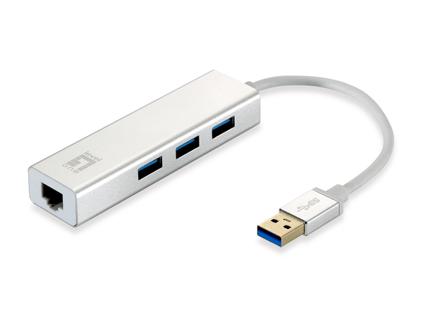 TARJETA DE RED 10/100/1000 LEVELONE USB-0503 USB + HUB USB3.0