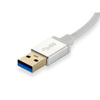 Miniatura 4 de TARJETA DE RED 10/100/1000 LEVELONE USB-0503 USB + HUB USB3.0
