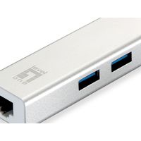 Miniatura 7 de TARJETA DE RED 10/100/1000 LEVELONE USB-0503 USB + HUB USB3.0