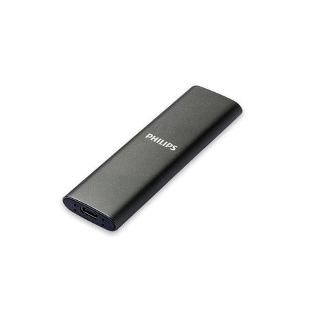 DISCO M.2 EXTERNO PHILIPS 2TB USB-C/USB3.0 540MB ULTRA SLIM GRIS - Imagen 3 de 3 DISCO M.2 EXTERNO PHILIPS 2TB USB-C/USB3.0 540MB ULTRA SLIM GRIS - Imagen 3 de 3