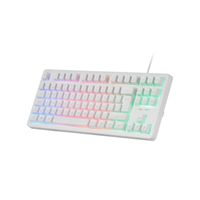 Miniatura 3 de TECLADO H-MECH GAMING MARS GAMING MK023 COLOR ROSA TAMA??O COMPACTO TKL ILUMINACION RGB