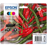 Ink/503 Chillies MultiPck 4colours SEC