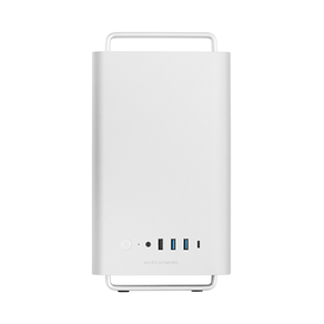 Caja MARS GAMING  MC-ELITE, Caja PC Micro-ATX Metálica de Alto Rendimiento, Diseño Mesh Lateral y Superior, 3X Ventiladores FDB, Minitorre PC con Pies y Asas de Aluminio, Soporte Dual PSU ATX y SFX, Blanco  Blanco