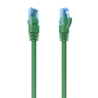 Miniatura 1 de CABLE RED AISENS LATIGUILLO RJ45 CAT.6 UTP AWG26 CCA VERDE 1.5M