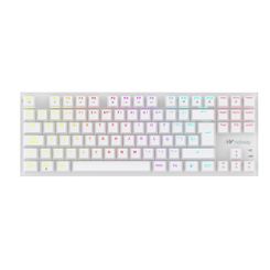 TECLADO MECANICO NETWAY GAMING XK740TKL BLANCO