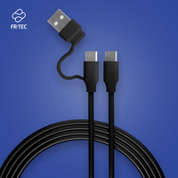 Miniatura 1 de CABLE PLAY & CHARGE FRTEC USB-C | PS5 | 3M