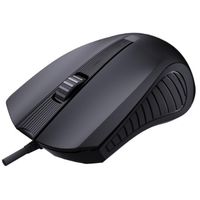 Miniatura 2 de RATÓN USB CON CABLE, NEGRO - NILOX