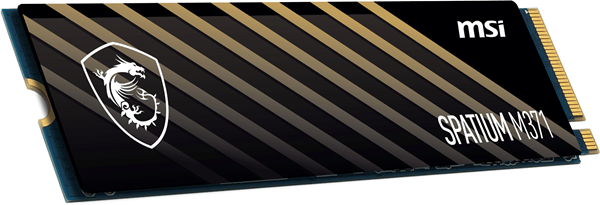 MSI SPATIUM M371 NVME M.2 500GB SSD 500GB M.2 2200MB/s PCI Express 4.0 NVMe