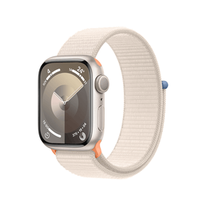 Apple-Watch-Series-9-GPS-41mm-Starlight-Aluminium-Case-with-Starlight-Sport-Loop