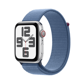 Apple-Watch-SE-GPS---Cellular-44mm-Silver-Aluminium-Case-with-Winter-Blue-Sport-Loop