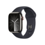 Apple-Watch-Series-9-GPS---Cellular-41mm-Graphite-Stainless-Steel-Case-with-Midnight-Sport-Band---M-L
