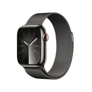 Apple-Watch-Series-9-GPS---Cellular-41mm-Graphite-Stainless-Steel-Case-with-Graphite-Milanese-Loop