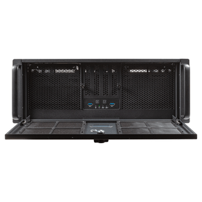 CAJA-RACK-19--UNYKAch-4U-ATX-COLOR-PLATA-NEGRO-3-BAHIAS-1xUSB3.0-1xUSB-C-F.A-ATX-REDUNTANTE